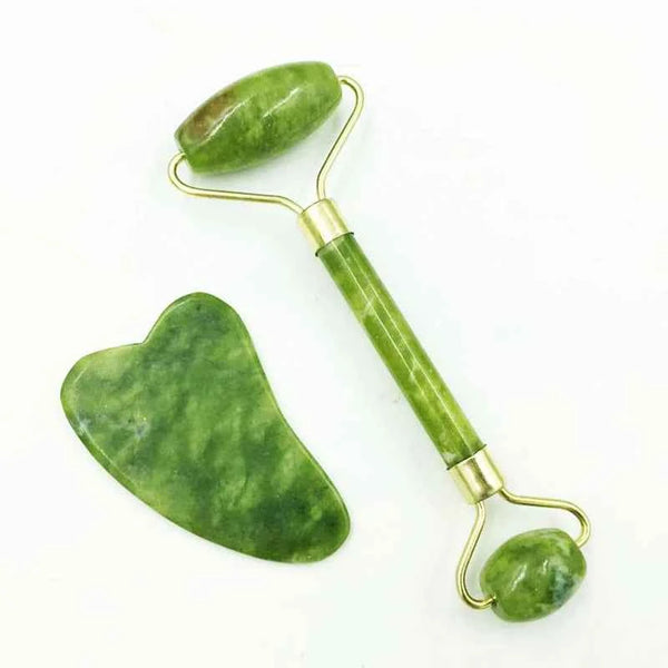 Jade Gua Sha Combo for Radiant Skin and Relaxation